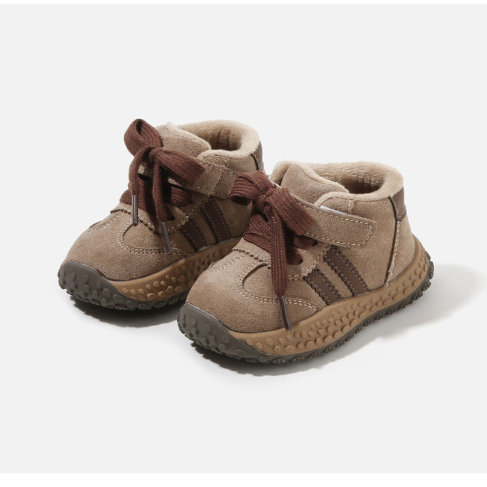 12.5~16.5cm - 加厚防滑學步鞋保暖鞋 / 二色