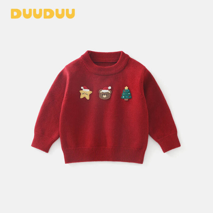 韓版冬季80~120cm - 聖誕上衣