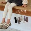 85~130cm - 捲邊打底褲 / 7色：圖片 2