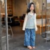 韓版夏季80~130cm - 超可愛九分褲蕾絲屁兜 / 二色：圖片 3