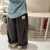 韓版夏季80~130cm - 水洗哈倫褲 / 二色：圖片 6