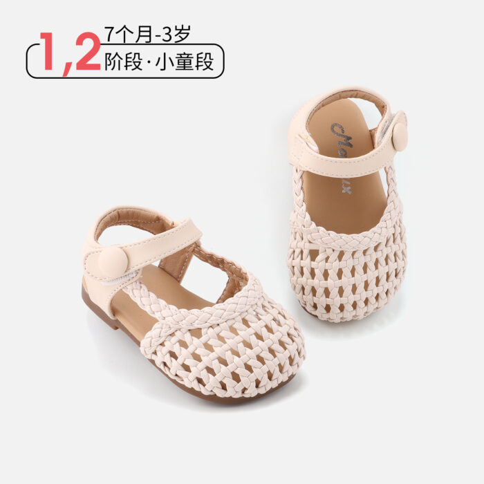 12~15.5cm - 百搭編織涼鞋 / 二色
