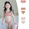 韓版泳裝80~130cm - 二件式泳衣含帽子 / 二色