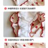 韓版泳裝80~130cm - 肩帶連身泳衣含帽子 / 二色：圖片 8