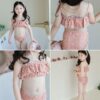 韓版泳裝80~130cm - 二件式泳衣含帽子 / 二色：圖片 3