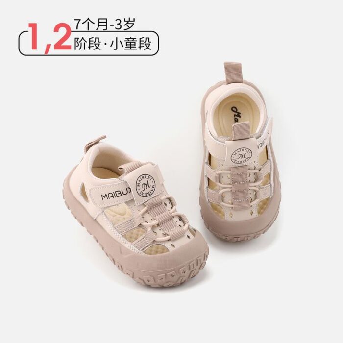12.5~16.5cm - 百搭休閒包頭涼鞋 / 三色