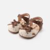 12.5~16.5cm - 碎花蝴蝶結公主涼鞋 / 三色：圖片 3