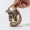 13~16.5cm - 復古雙色編織蕾絲涼鞋 / 二色：圖片 4