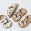 12.5~16.5cm - 蝴蝶結涼鞋 / 二色：圖片 4