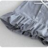 橫條襯衫氣球裙(73~100cm)：圖片 15