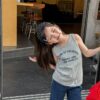 英文印花背心 / 二色(80~130cm)：圖片 10