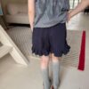 荷葉花苞褲 / 二色 (80~130cm)：圖片 12