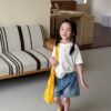 百搭標籤素上衣 / 三色(80~130cm)：圖片 12