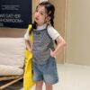 百搭牛仔短褲 / 二色(80~130cm)：圖片 14
