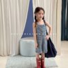 橫條背心連身褲 / 二色(80~130cm)：圖片 3