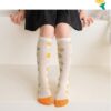 碎花網眼襪三入一組 (free)：圖片 9