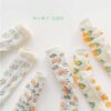 碎花網眼襪三入一組 (free)：圖片 6