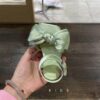 14.8~18.8cm緞面蝴蝶結方頭涼鞋 / 二色：圖片 8