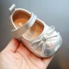 11.5~15.5cm - 絎縫蝴蝶結公主鞋：圖片 15