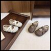 12.5~16.5cm - 鏤空瑪麗珍公主涼鞋 / 二色：圖片 6