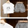 狗狗格紋套裝 (73~100cm)：圖片 8