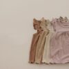 素色木耳邊居家服睡衣 / 四色 (73~100cm)