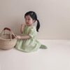 格紋洋裝 / 二色 (73~100cm)