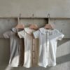 舒服荷葉領包屁衣 / 三色 (66~90cm)：圖片 9