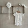 舒服荷葉領包屁衣 / 三色 (66~90cm)：圖片 10