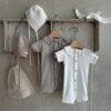 舒服荷葉領包屁衣 / 三色 (66~90cm)：圖片 11