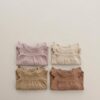 素色木耳邊居家服睡衣 / 四色 (73~100cm)：圖片 3