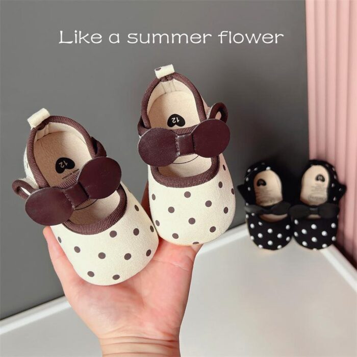 11~13cm - 點點百搭步前鞋 / 二色