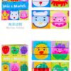 動物臉部配對布書 / 四款：圖片 8