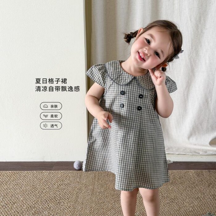 格紋洋裝(73~110cm)