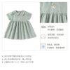 繡花小圓領洋裝 / 3色 (73~100cm)：圖片 8