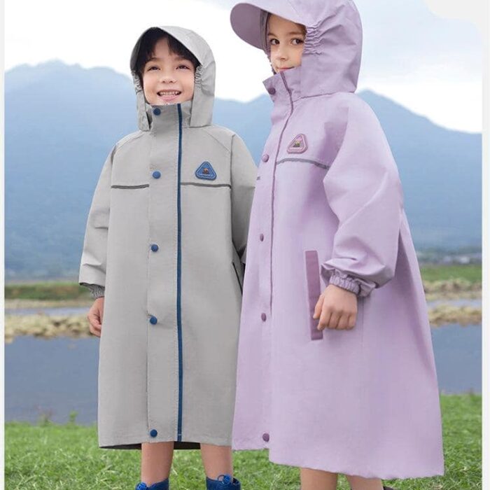 素色質感雨衣附贈收納袋 / 四色