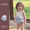 小碎花皺皺棉包屁衣(66~90)：圖片 2