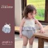 小碎花皺皺棉包屁衣(66~90)：圖片 4