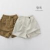 日系棉麻五分褲 / 二色 (80~130)：圖片 7