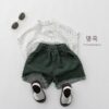 日系線條背心襯衫 / 二色 (80~130)：圖片 3