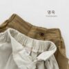 日系棉麻五分褲 / 二色 (80~130)：圖片 4