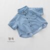 率性條紋襯衫 (80~130)：圖片 5