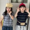 橫條落肩背心 / 二色 (80~140)：圖片 9