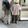 森林系線條復古七分褲 / 二色 (80~140)：圖片 10