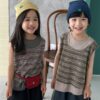 日系假兩件條紋背心 / 二色 (80~140)：圖片 12