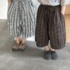 森林系線條復古七分褲 / 二色 (80~140)：圖片 12