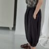 森林系復古拼接九分褲 / 三色 (80~140)：圖片 11