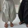 寬鬆闊腿9分褲 / 二色 (80~140)：圖片 13