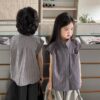 格紋襯衫 / 二色 (80~140)：圖片 4