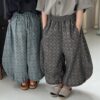 日系復古花褲 / 二色 (80~140)：圖片 5